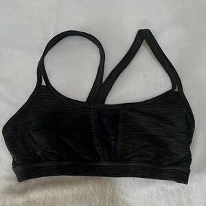 Manduka size small grey Women's Sports Bra
